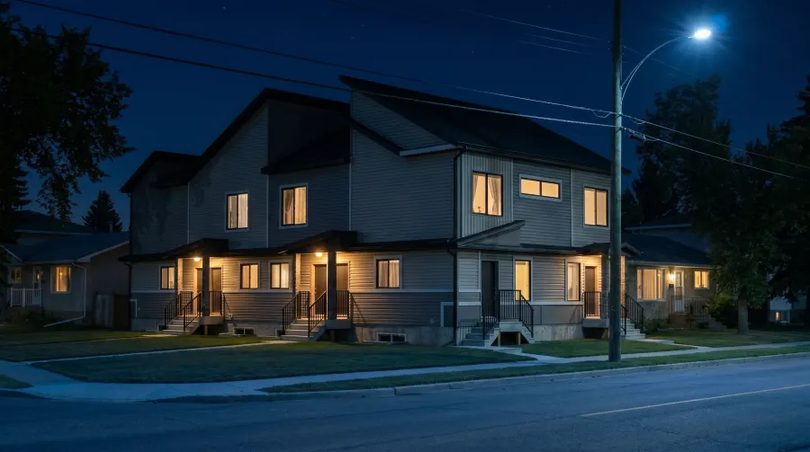 The Caldera — exterior rendering, angle 3 of 5